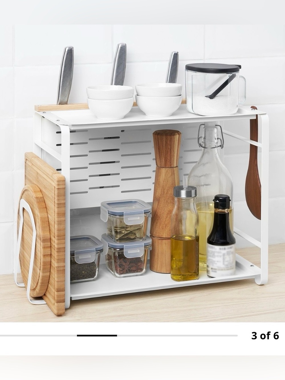 IKEA counter top organizer